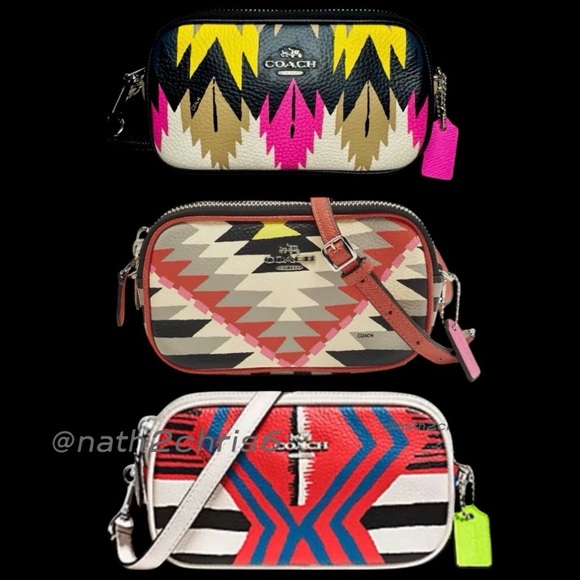 Coach x Coachella Fire Dance Leather Camera/Crossbody Bag. Lmt. Ed. (Vary rare) - Picture 16 of 16